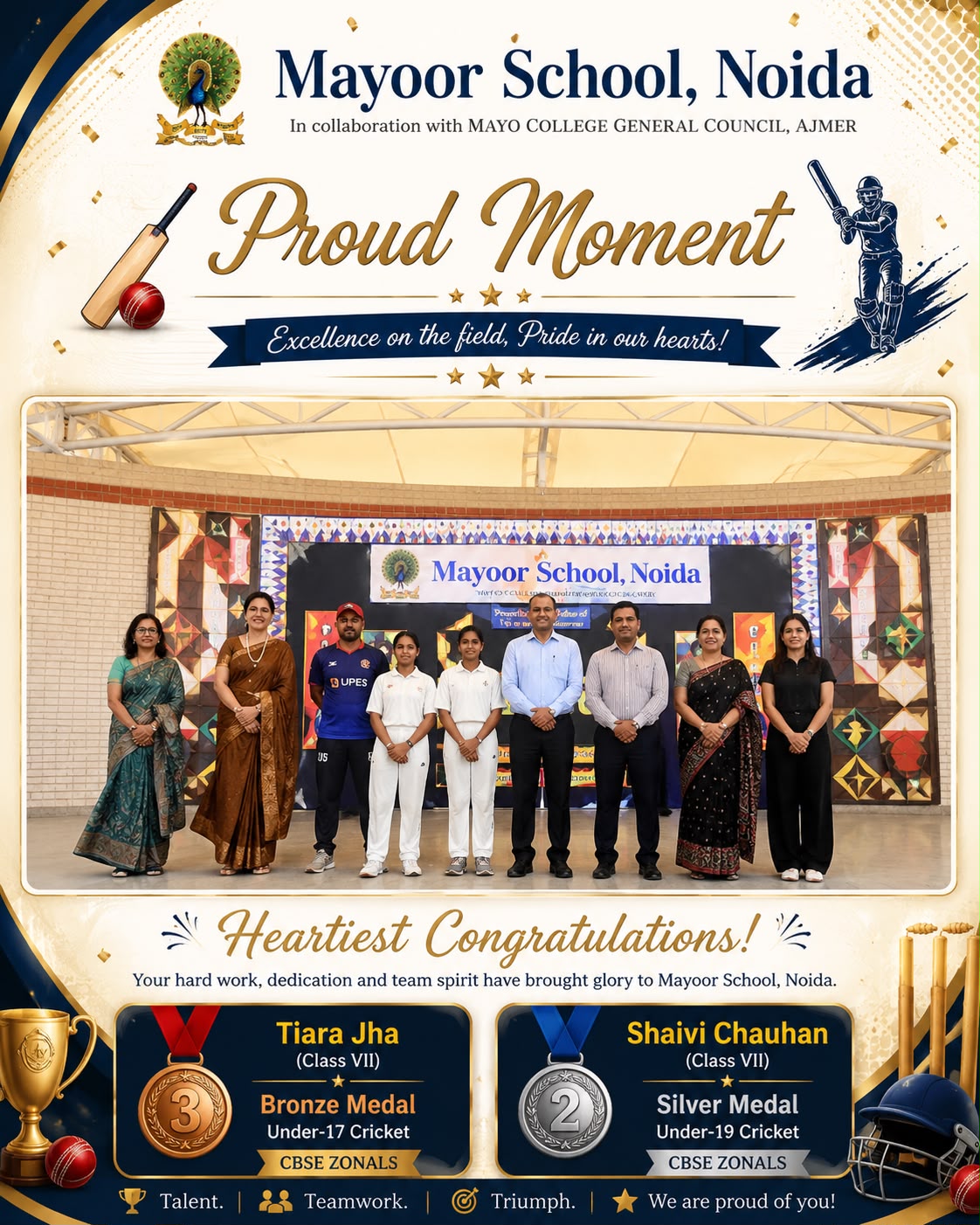 Proud Moment for Mayoor!